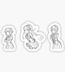 Sketchy Trio Sticker