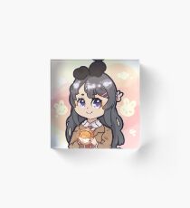 Mai Sakurajima Acrylic Block