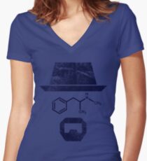 The Chemist - Breaking Bad Women's Fitted V-Neck T-Shirt