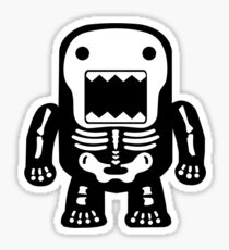 Skeleton Domo Sticker
