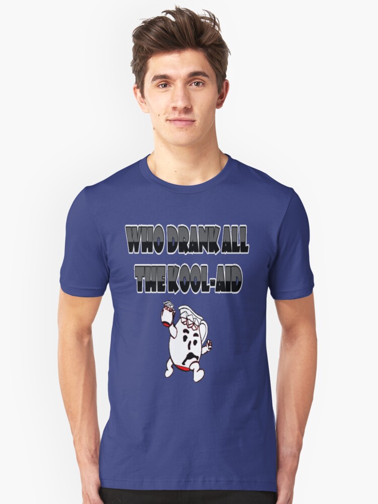 Alternate view of Who Drank all the Kool-aid Slim Fit T-Shirt