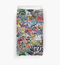 Old school graffiti mix N°1 Duvet Cover