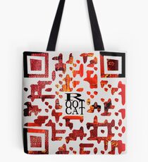 RootCat ASCII c^de Tote Bag