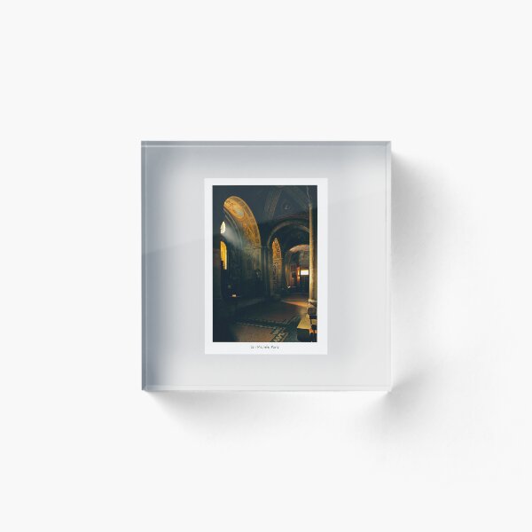 San Michele, Pavia, Italy Acrylic Block
