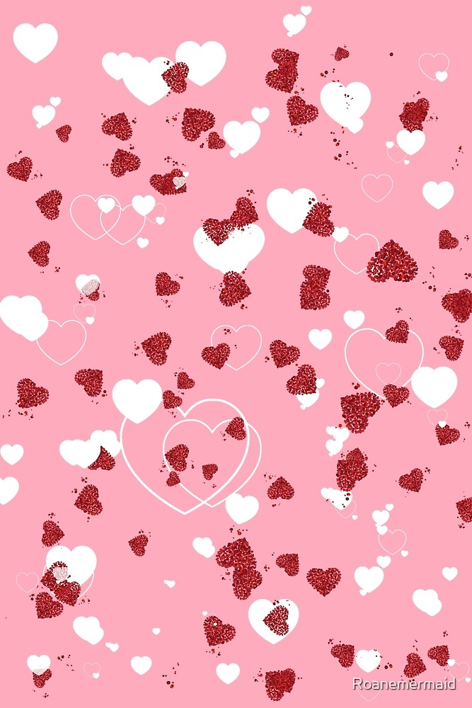 Valentine Hearts by Roanemermaid