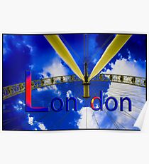 London: London Eye Poster
