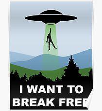 I Want to Break Free - Freddie Returns to Mercury Poster