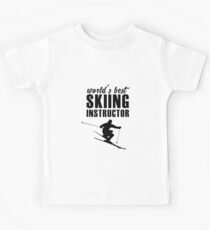 Bester Skilehrer Kinder T-Shirt