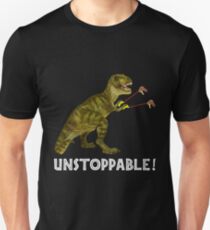 Tyrannosaurus Rex mit Grabbers ist nicht mehr zu stoppen 2 Slim Fit T-Shirt