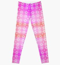 Vintage geometrisches Muster Leggings
