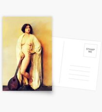 Clara Bow, Vintage Schauspielerin Nude Postkarten