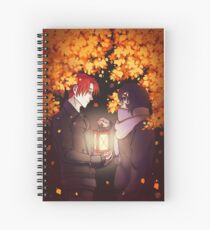 Autumn light Spiral Notebook