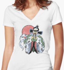 JACK BURTON- BIG TROUBLE IN LITTLE CHINA Women's Fitted V-Neck T-Shirt