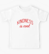 Freundlichkeit ist cool Kinder T-Shirt