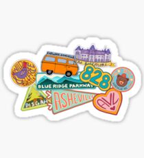 Asheville Sticker Collection Sticker