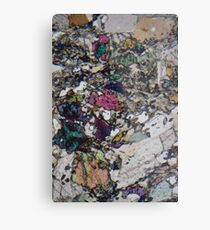 Mineralien Metallbild