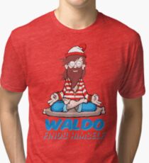 Where's Waldo Tri-blend T-Shirt