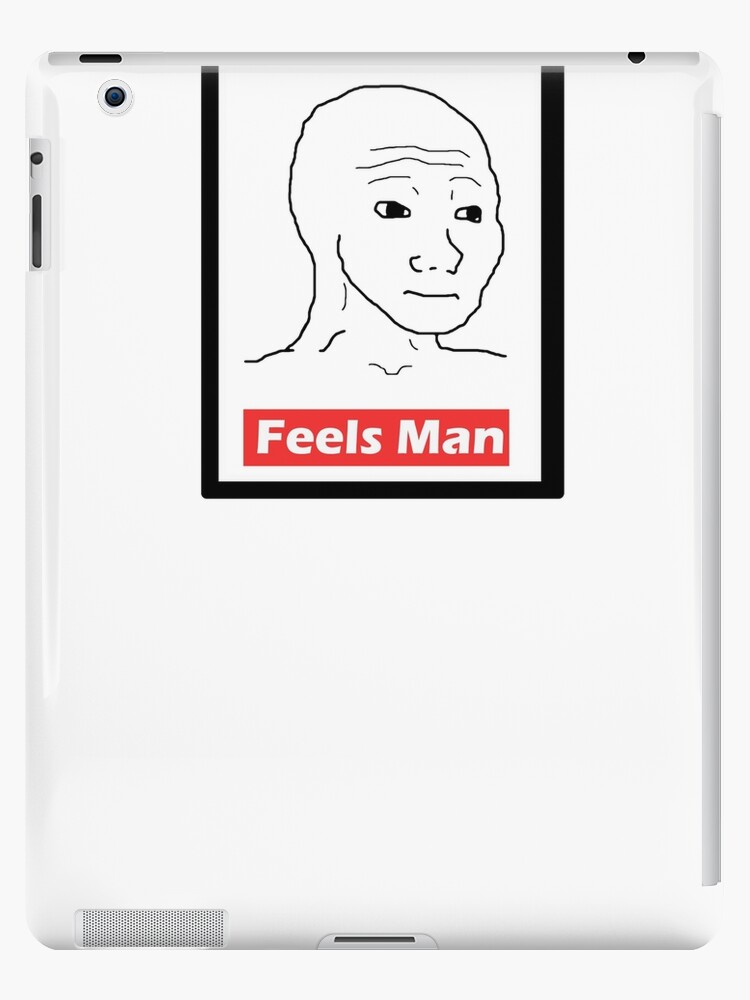 Wojak Feels Man Meme Logo Ipad Case Skin By Msykes1003 Redbubble