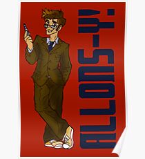 Allons-y! (With Caption) Poster