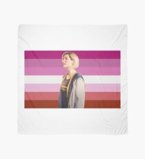 Thirteenth Doctor lesbian flag Scarf