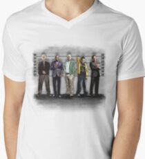 Breaking Bad/ The Usual Suspects (colour) Men's V-Neck T-Shirt