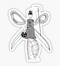 Sewing Angel Sticker