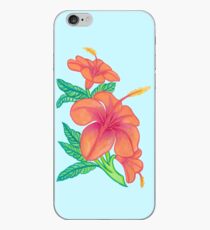 Hibiskusblüten iPhone-Hülle & Cover