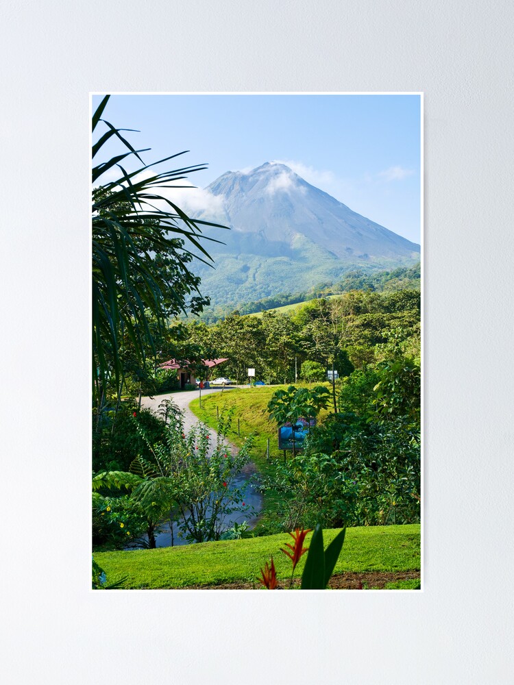 Alternate view of Pathway to Arenal Volcano Poster