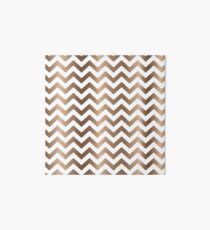 ZEBRA WOOD CHEVRON Galeriedruck