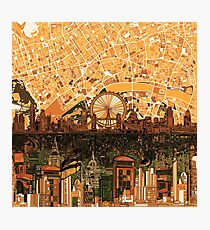 London skyline abstract 3 Photographic Print
