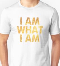 I am what I am lyric - John Barrowman (WHITE) Unisex T-Shirt