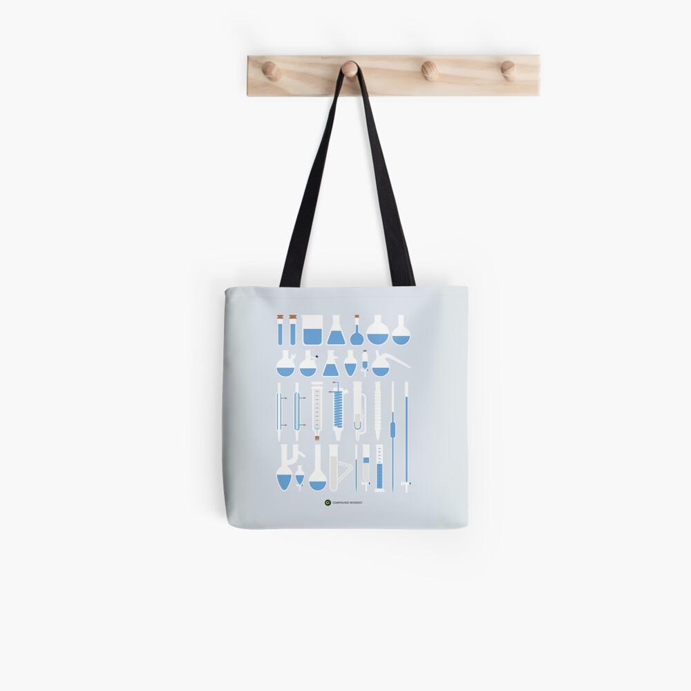 Chemistry Laboratory Glassware Tote Bag
