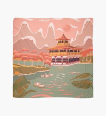 Kyoto Golden Pagoda Scarf
