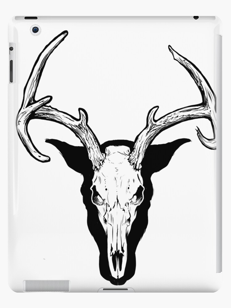 deer skull design