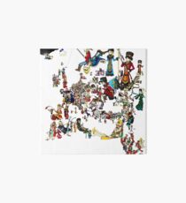 EUROPA UNIVERSALIS - National Personifications Map - 1444 Art Board