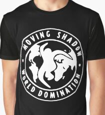 Moving Shadow World Domination Logo Graphic T-Shirt