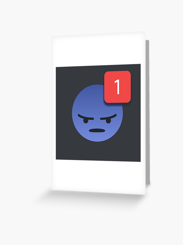 Discord Emoji Ping Meme Greeting Card By Levonsan Redbubble - discord emoji ping meme greeting card