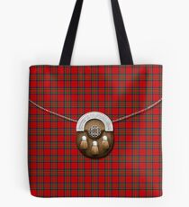Royal Stewart Tartan und Sporran Tote Bag