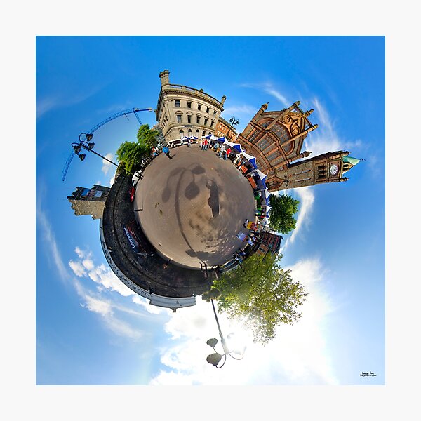 Walled City Market, Guildhall Square, Derry Photographic Print