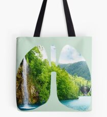 Lungs of fresh air Tote Bag