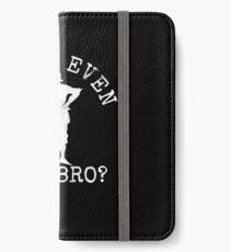 Vintage LARPing Design Do You Even Larp Bro? iPhone Wallet/Case/Skin