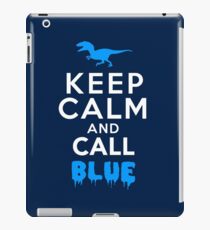 Vinilo o funda para iPad Mantenga la calma y llame al azul | Raptor