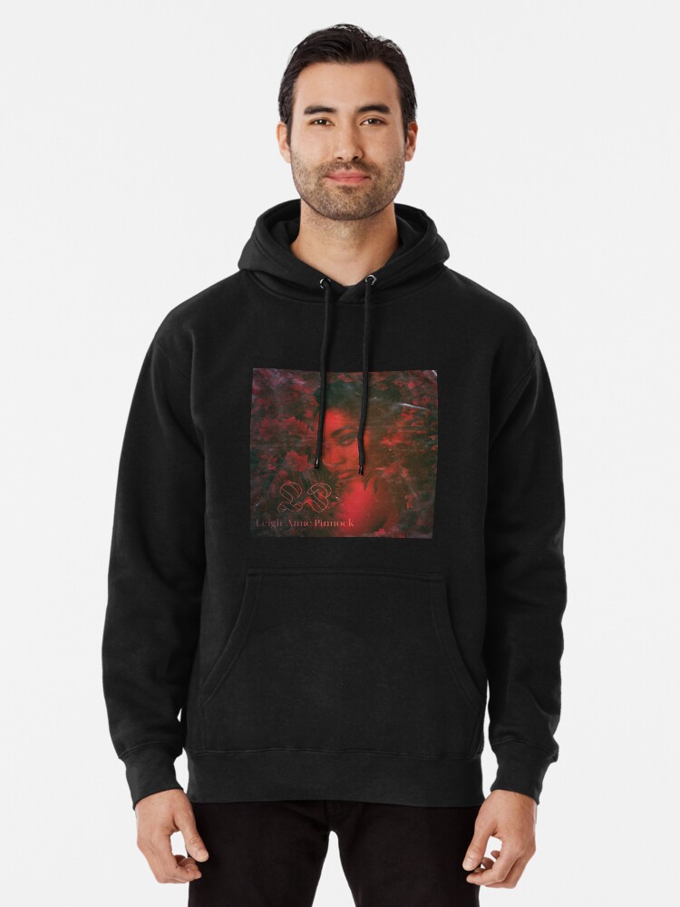 Alternate view of LAP - STRAWBERRY RED/MAGNETTA LEAVES Pullover Hoodie