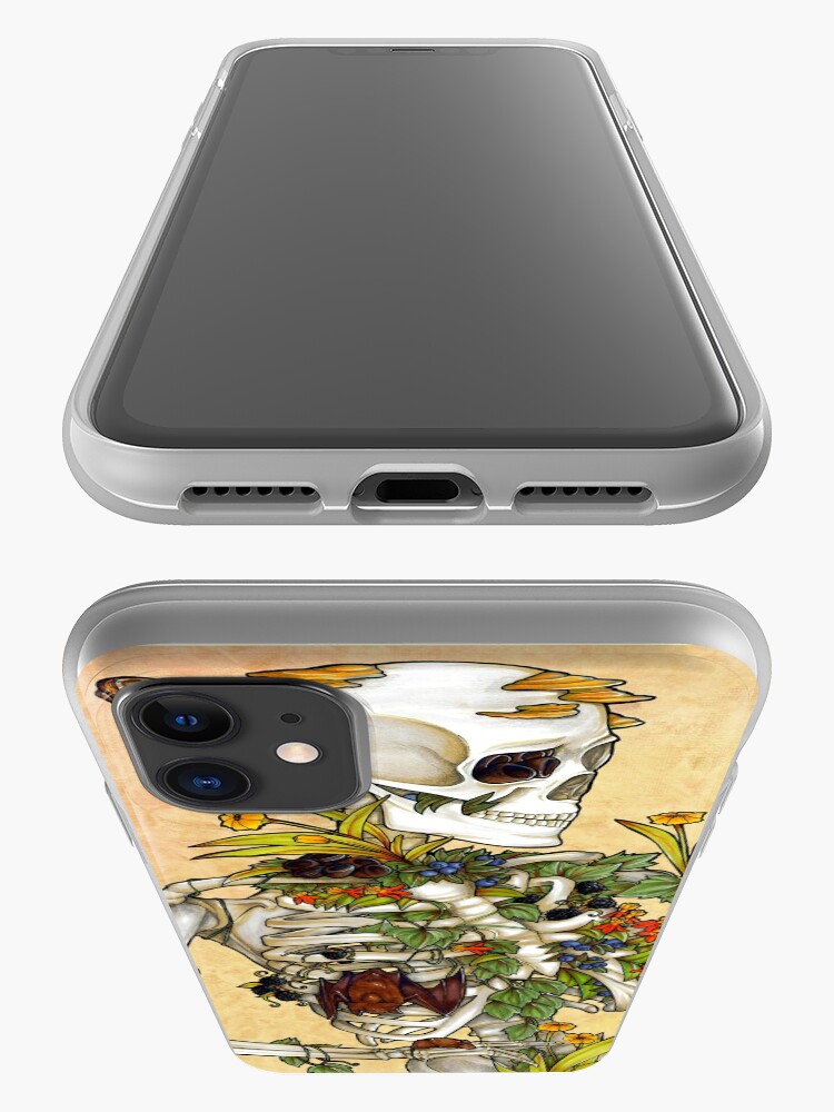 Alternate view of Bones and Botany iPhone Case & Cover