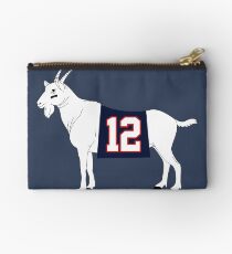 Limited Edition Tom Brady GOAT TB-12 Shirts, Mugs & Hoodies Zipper Pouch