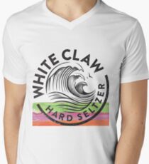 White Claw Men's V-Neck T-Shirt