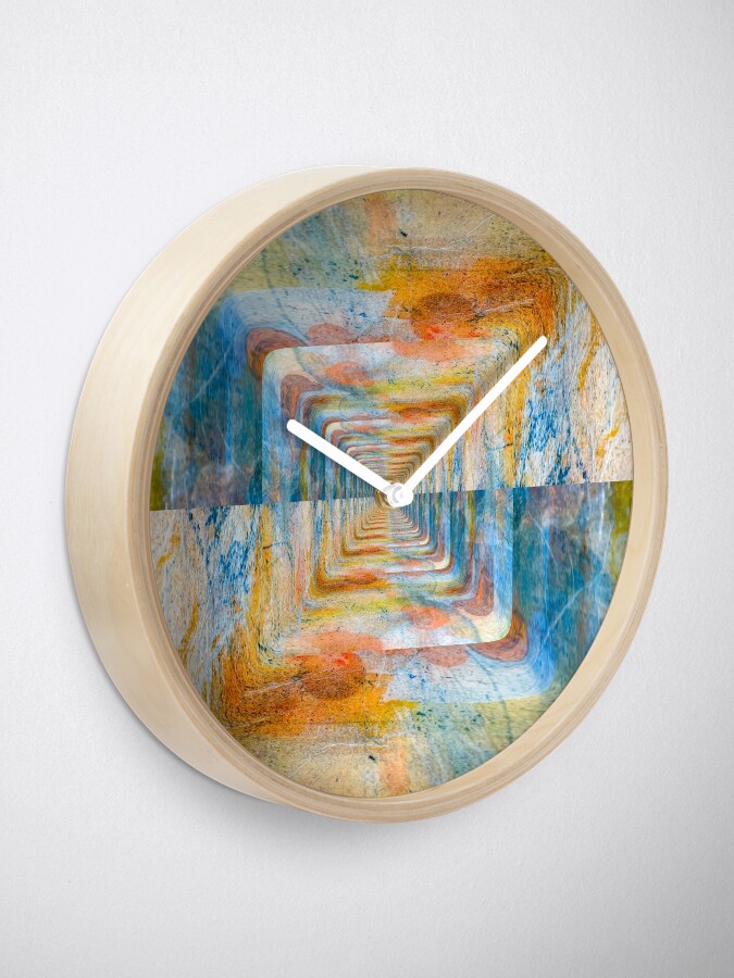 Alternate view of Dystopian Hues Clock
