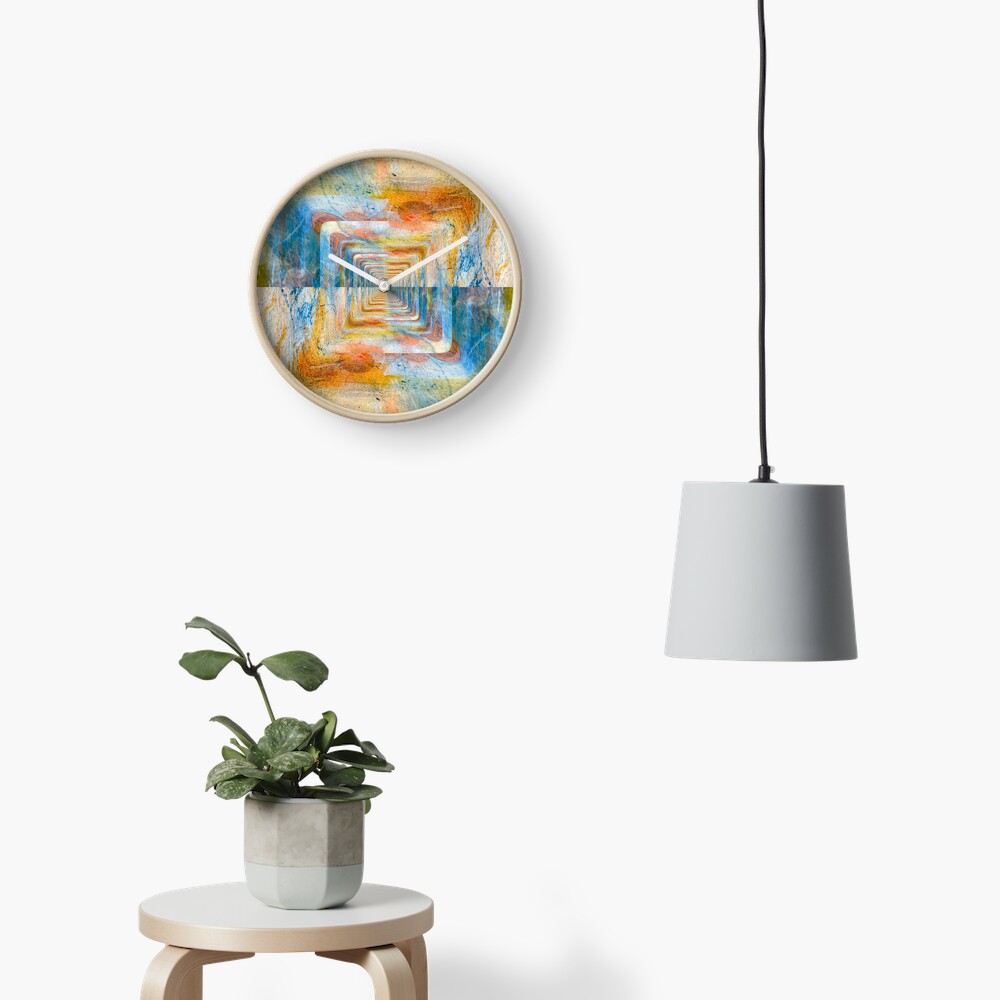 Dystopian Hues Clock