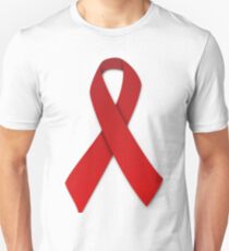 AIDS Awareness Ribbon Unisex T-Shirt
