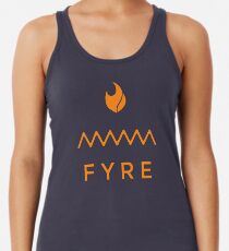 Fyre Festival apparel Racerback Tank Top